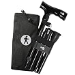 Hugo Folding Cane - Black