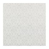York Wallcoverings JE3554SMP Friends Forever Glitter Scroll 8-Inch x 10-Inch Wallpaper Memo Sample, 