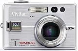 Vivitar VIVICAM-X30 10.0 MegaPixel Slim Camera with 3x Optical Zoom and 2.5 Inch TFT LCD