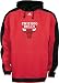 Chicago Bulls NBA Red Embroidered Dream Hooded Fleece Sweatshirt By Adidas (L=44)