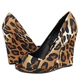 Tobi02 Leopard Platform Wedge BROWN 51hN259b8TL. SL160 Tobi02 Leopard Platform Wedge BROWN