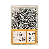 WAKAI(若井産業) 5A-2016N ユニクロ 平頭 20X16 5A2016N 【まとめ買い1パック:70g入×6セット】