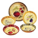 Certified International Siena 5-Piece Pasta Sets