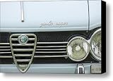 1968 Alfa Romeo Giulia Super Grille Canvas Print / Canvas Art - Artist Jill Reger