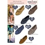 【ミネトンカ Minnetonka】キルティースウェードモカシン シューズ 400-409 防水・防汚スプレー付 [正規輸入品］ ブラウン 6