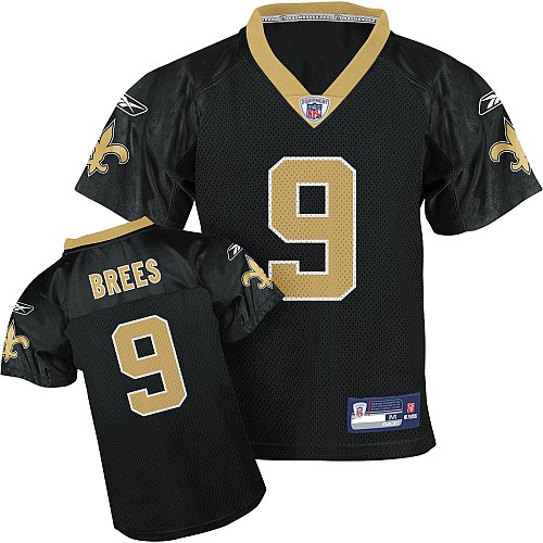 Reebok New Orleans Saints Drew Brees Boys Replica Jersey Kids 4 Small