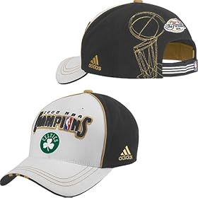 adidas Boston Celtics 2008 NBA Champions Locker Room Adjustable Hat