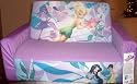 Disney Fairies Tinker Bell, Pull Out. Slumber Bed, Foam, Light Weight Sofa