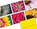 Note Card Cafe All Occasion Greeting Card Set with Envelopes | 72 Pack | Blank Inside, Glossy Finish | 6 Unique FlowersDesigns | Bulk Set for Greeting Cards, Occasions, Birthdays