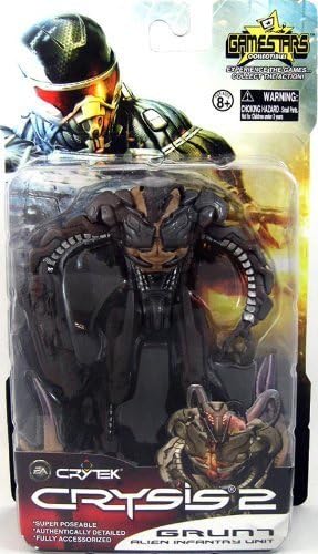 Crysis 2 Super Poseable Action Figure Alien Infantry Unit Grunt by Panche Place Inc