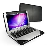 Tuff-Luv Slim-Line Leather Case Cover for Apple MacBook Air (11