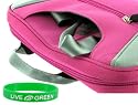 Samsung NC10-11GP 10.2-Inch Netbook Carrying Bag Case - Magenta / Grey