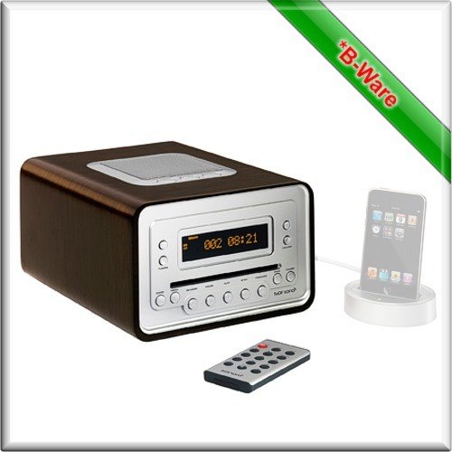 Sonoro Audio Cubo 2010 dunkle Eiche incl. Fernbedinung