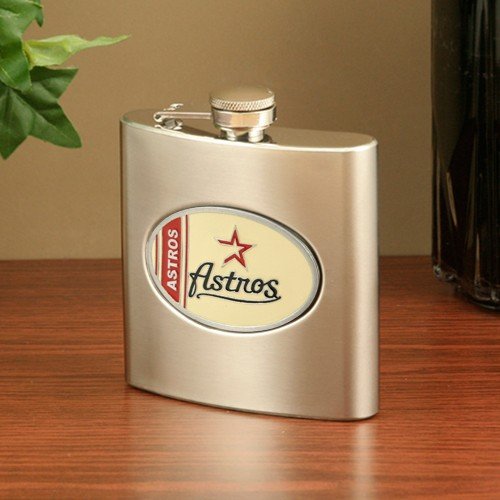 Houston Astros Stainless Steel Flask