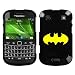 BLACKBERRY BOLD 9930 YELLOW BATMAN ON BLACK HARD CASE COVER