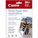 Canon Semi Gloss 4 x 6 Inch Photo Paper Plus 50 Sheets (1686B014)