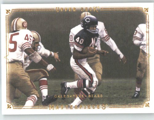 2008 Upper Deck / UD Masterpieces #37 Gale Sayers - Chicago Bears (Football Cards)