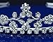 SparklyCrystal Bridal Wedding Prom Rhinestone Crystal Gold Tiara 7275G