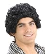 Disco Short Afro Wig - Black