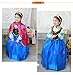 Anna Winter Dress Disney Frozen Inspired Costume CosplayKid Halloween 3T-10Y
