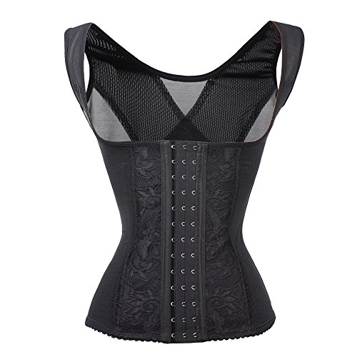 FeelinGirl Women's Steel Boned Underbust Corset Waist Training