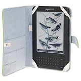 GTMax Duarble Leather Protector Cover Case - Green for Kindle 3 3G + Wi-Fi 3rd Generation
