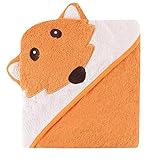 Luvable Friends Animal Face Hooded Towel, Fox by BabyVision [並行輸入品]