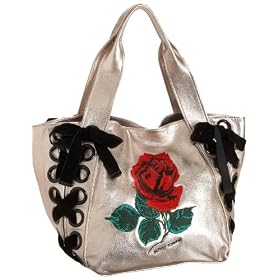 Buy Betsey Johnson Roses and Ribbons Tote by Betsey Johnson
