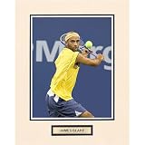 James Blake Matted Photo