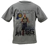 Roy Hibbert Indiana Pacers Youth Titanium Caged Player Soft Hand Pigment-Dyed Premium T-Shirt
