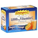 Emergen-C Flavored Fizzy Drink Mix, Super Orange, 30 ct.