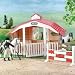 Breyer Classic 3-Stall Barn and jump (horses and doll sold separately)