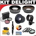 .42x HD Super Wide Angle Fisheye Lens + 2x Digital Telephoto Professional Series Lens + 0.5x Digital Wide Angle Macro Professional Series Lens + +1 +2 +4 +10 Close-Up Macro Filter Set + 3-piece Filter Set + DB ROTH Accessory Kit For The Leica C-LUX-3, C-LUX-2, C-LUX-1, D-LUX-3, D-LUX-2 Digital Cameras