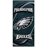 PHILADELPHIA EAGLES 100% Cotton Full Size 30 by 60 BEACH / BATH TOWEL