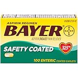 UPC 312843555655 product image for Bayer Regular Strength Aspirin Tablets, Regimen, 325 mg, 100 count | upcitemdb.com