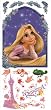 RoomMates RMK1525GM Rapunzel Peel & Stick Giant Wall Decal