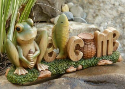 Word Sign - Froggy Welcome