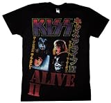 KISS 'Japan Alive II' black t-shirt