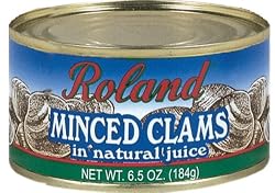 Roland Minced Clams, 6.5-Ounce Can (Pack of 12)