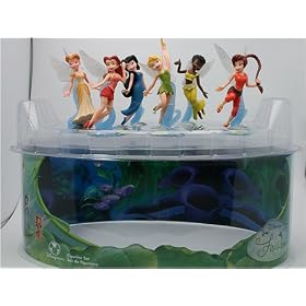 Click here to buy Disney Fairies 6 Figurine Set by Disney.
