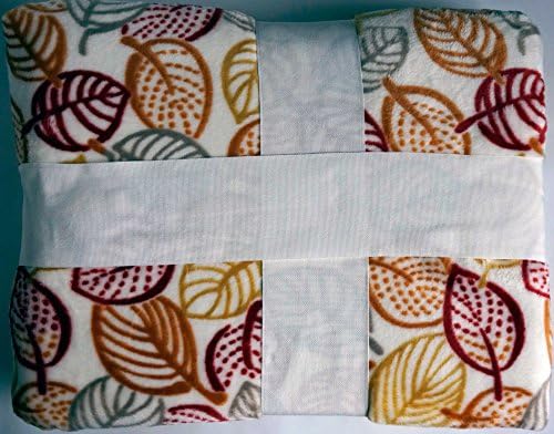 Storehouse Plush Fleece Decorative Throw Blanket 60 x 70 Fall Autumn Leaves