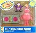 Yo Gabba Gabba Lil' Fun Friends Character Set . Includes All 3 Figure Sets . Brobee with Stump & Bat . Foofa with Purple Bird & Boombox . Plex with Bee & Book_s-3