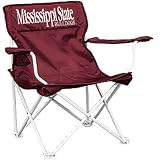 Mississippi State Bulldogs Nylon Tailgate Chair - Adult NCAA College Athletics Sports Merchandise
