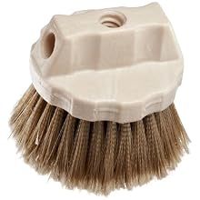 Weiler 25271 Polystyrene Round Window Brush, 4-1/2" Overall Length, Natural