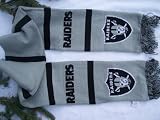 Oakland Raiders 65" NFL Stadium two sided Team logo Jersey fashion Scarf