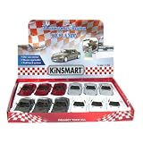 12 pcs in Box: 5 Mercedes Benz SLS AMG 1:36 Scale (Grey Red Silver White) by Kinsmart
