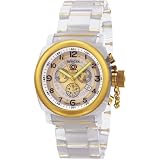 Invicta Mens Anatomic Collection Russian Diver Transparent Band Watch #3898 by Invicta