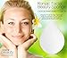 Oleavine All Natural Konjac Sponge Original Pure White Gentle Exfoliating Facial Sponge
