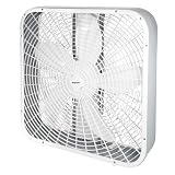 Impress IM-720 BX 20-Inch 3-Speed Box Fan White