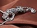 Fierce Detail Spotted Jaguar Climbing Leopard Animal Spots Dots Pendant Necklace